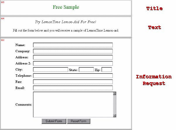 Request Form